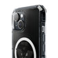 Abstract Paw and Brush Stroke Magnetic Clear Impact Case