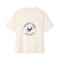 Trident Glow Unisex Oversized Boxy Tee
