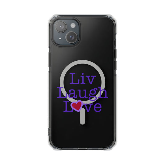 Liv Laugh Love Magnetic Clear Impact Case
