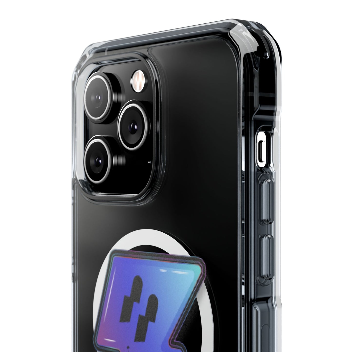 Smiley Charge Pop Magnetic clear Impact case