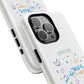 Neon Space Doodles Tough Magnetic Case