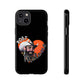 Tough iPhone Case (12–16 Pro Max) – Post Malone Heart Design