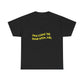 Open Vibes Yellow Script Unisex Heavy cotton Tee