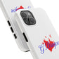 Heart on Fire Bold Script Tough Magnetic Case
