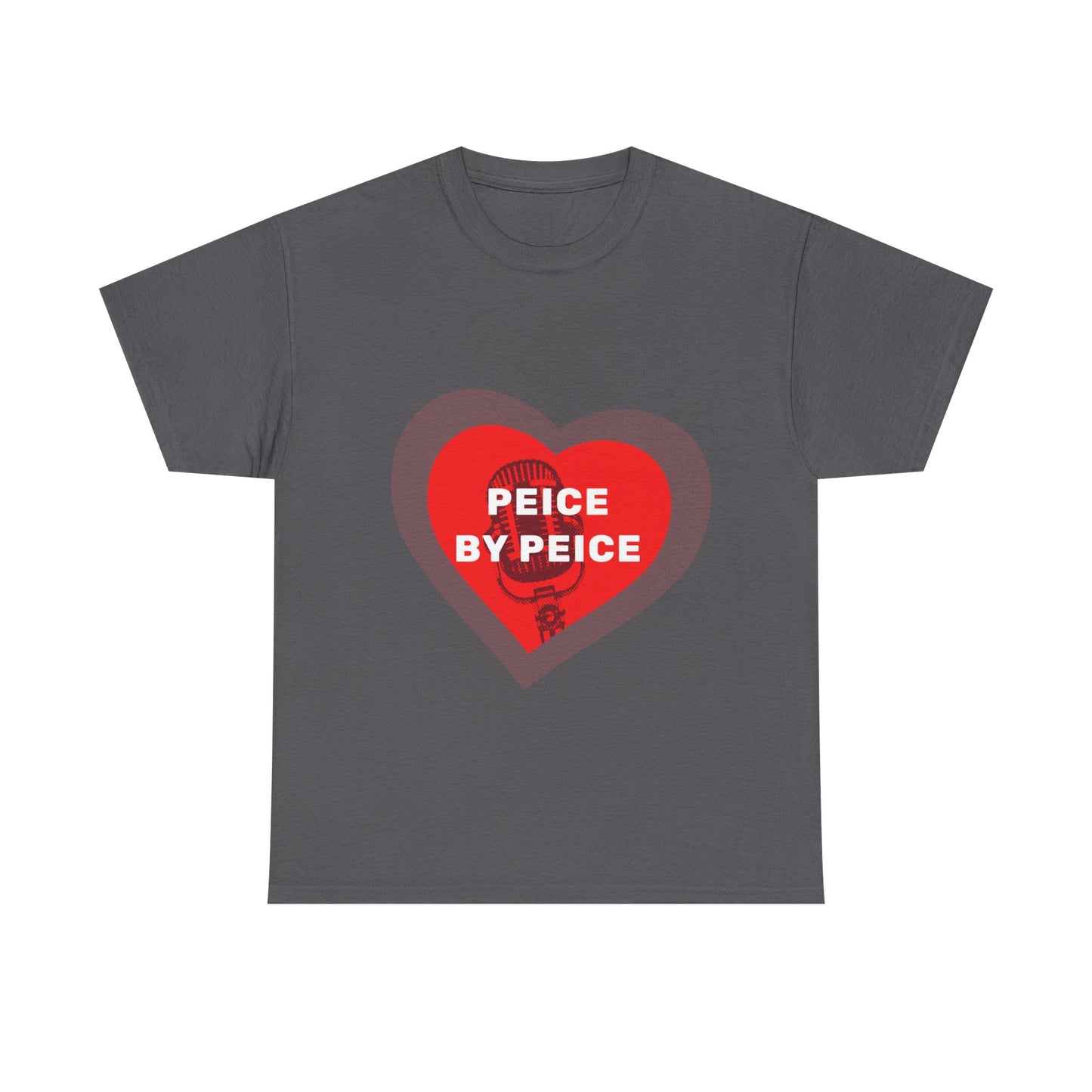 Piece by Piece Mic Drop Unisex Heavy cotton tee