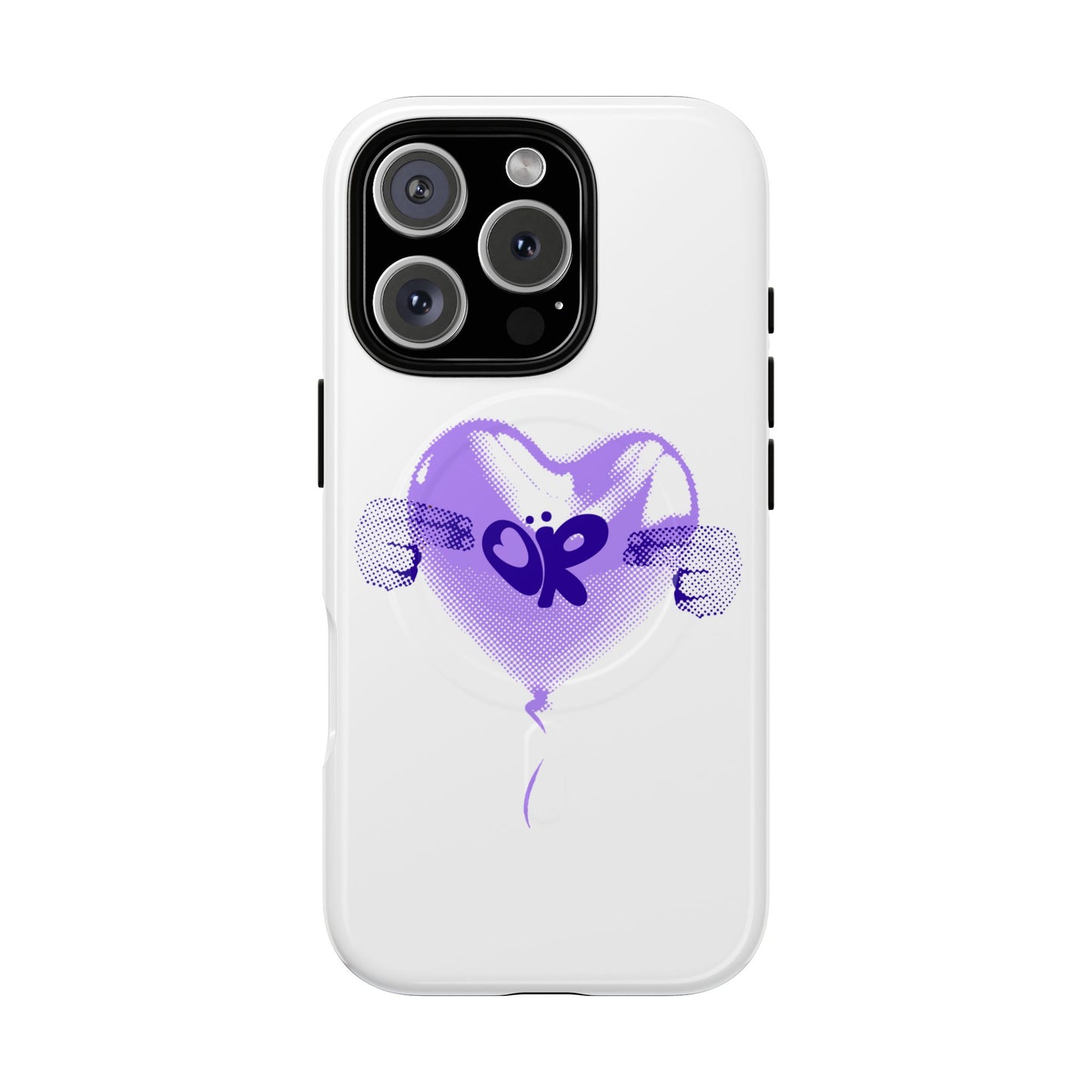 Heart Balloon OR Pop Art Tough Magnetic phone case