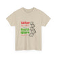 White Paw Print Unisex Heavy Cotton Tee