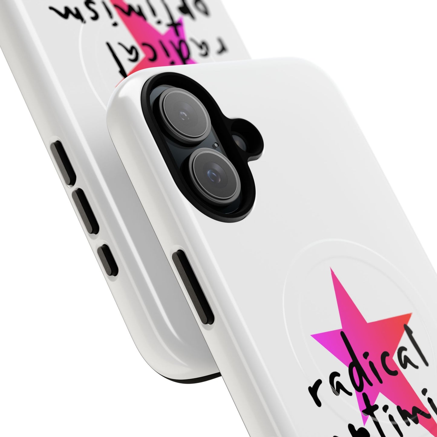 Flame Script Statement Tough Magnetic Case
