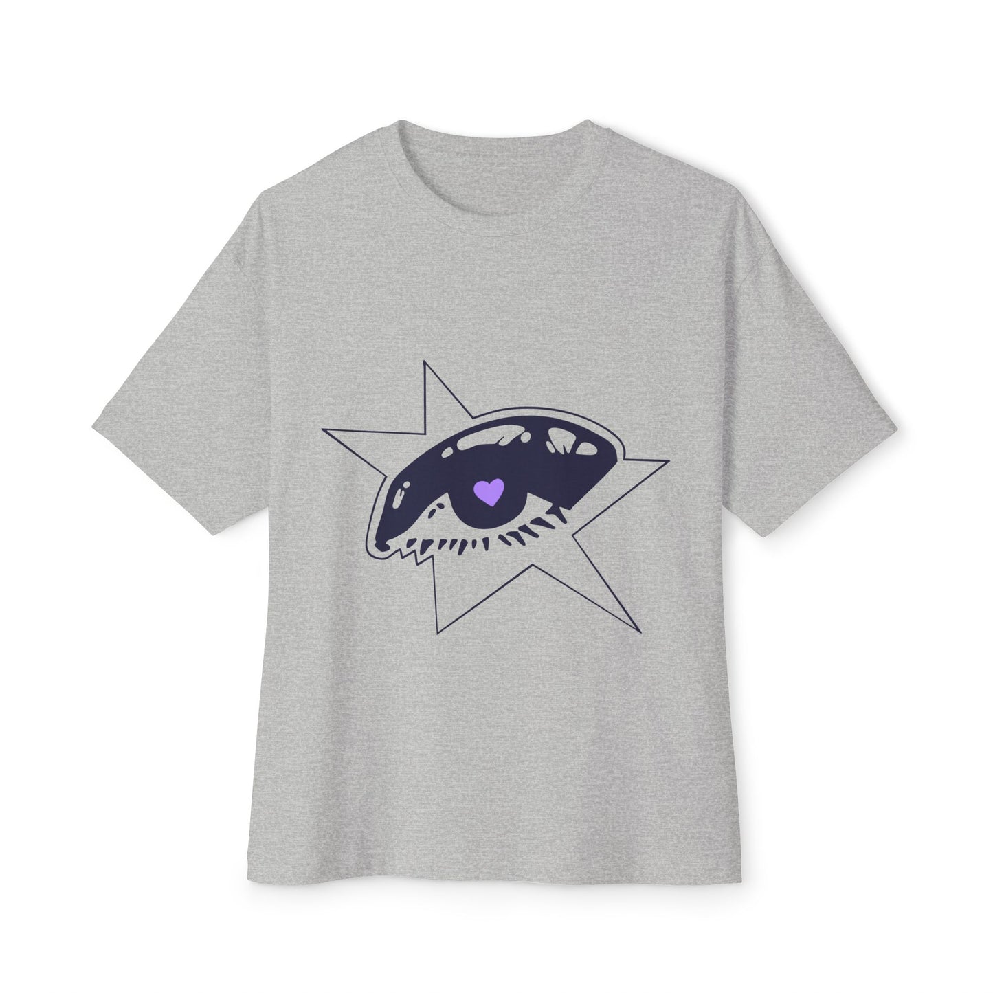 Purple Starry Eye-Oversized Tee