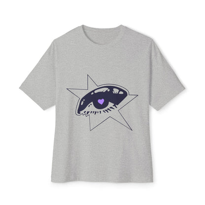 Purple Starry Eye-Oversized Tee