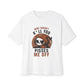 Oversized boxy Tee – Snazzy Piss Me off Edition