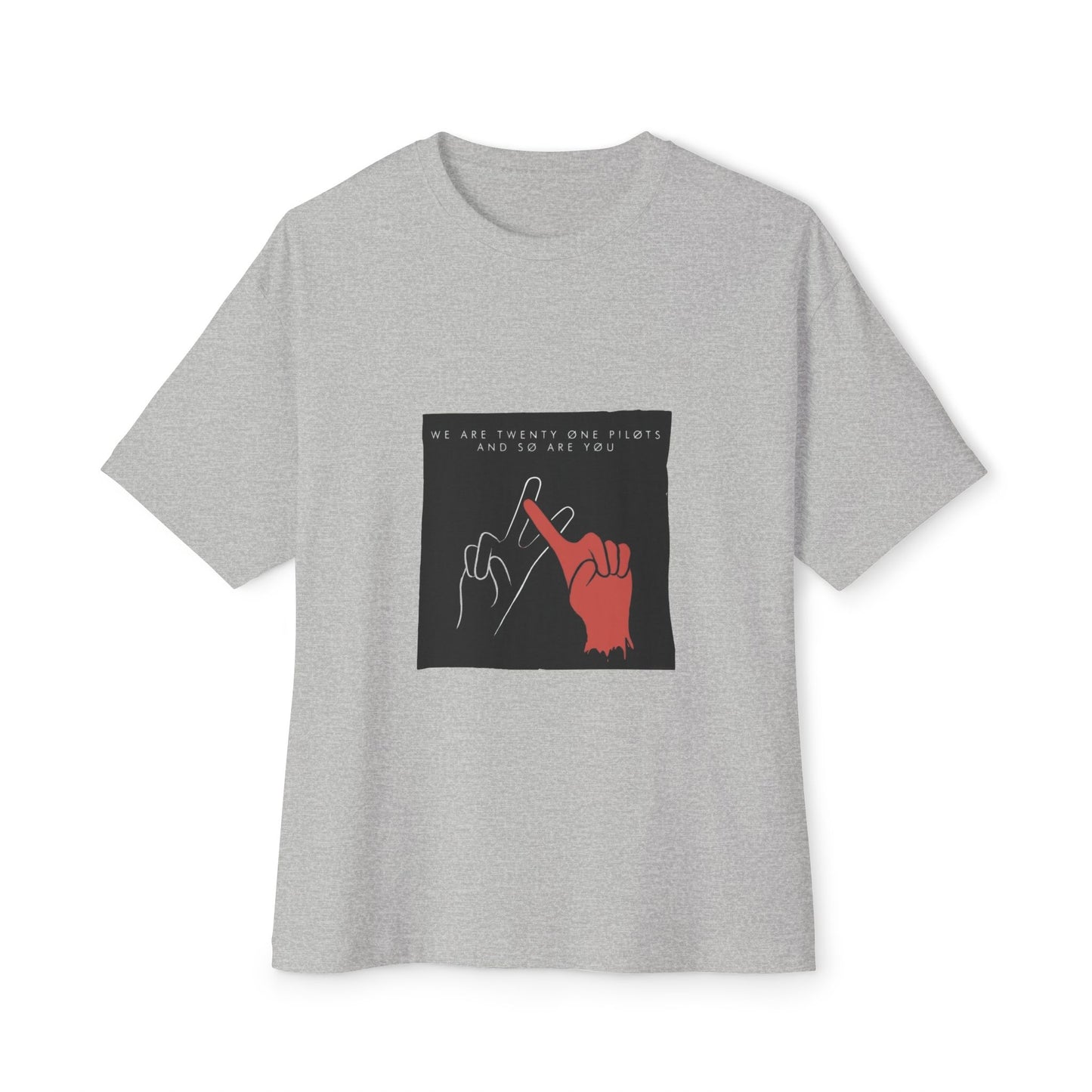 Unity Signal Unisex Oversized Boxy Tee
