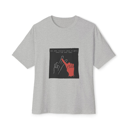 Unity Signal Unisex Oversized Boxy Tee