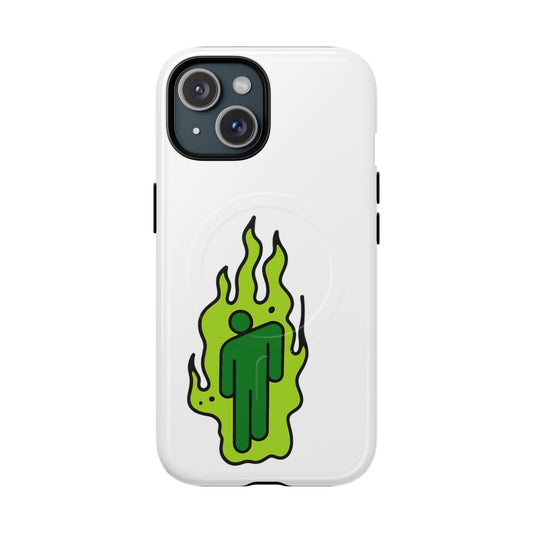 Green Flame Icon Tough Magnetic Case