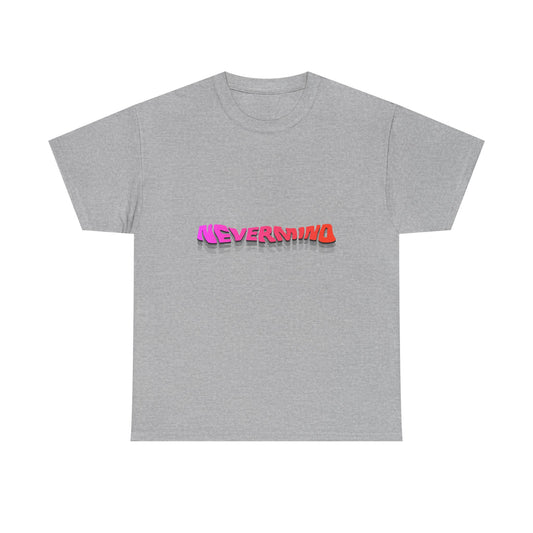 Wavy Groovy Typography Unisex Heavy Cotton Tee