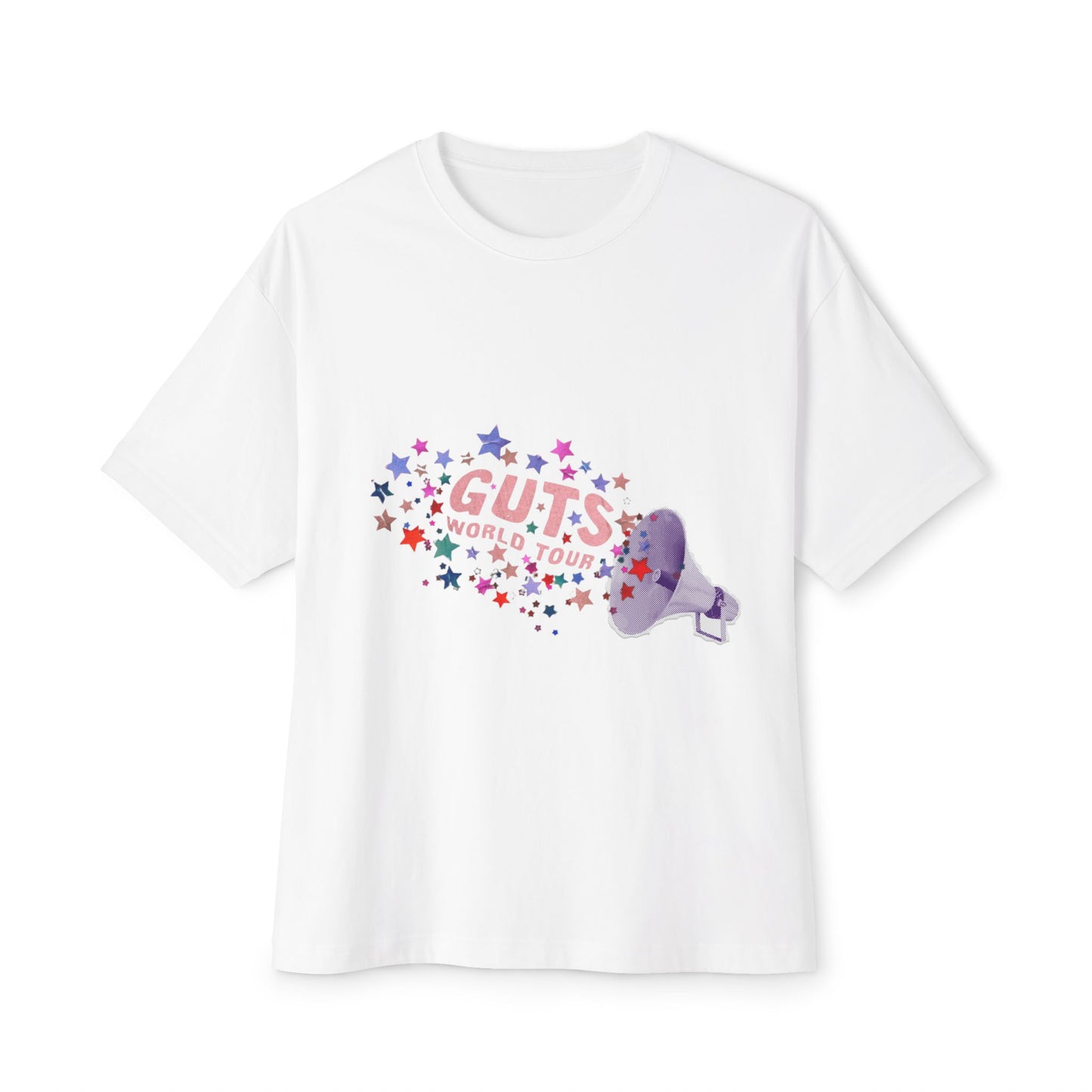 Guts World Tour Megaphone-Oversized Tee