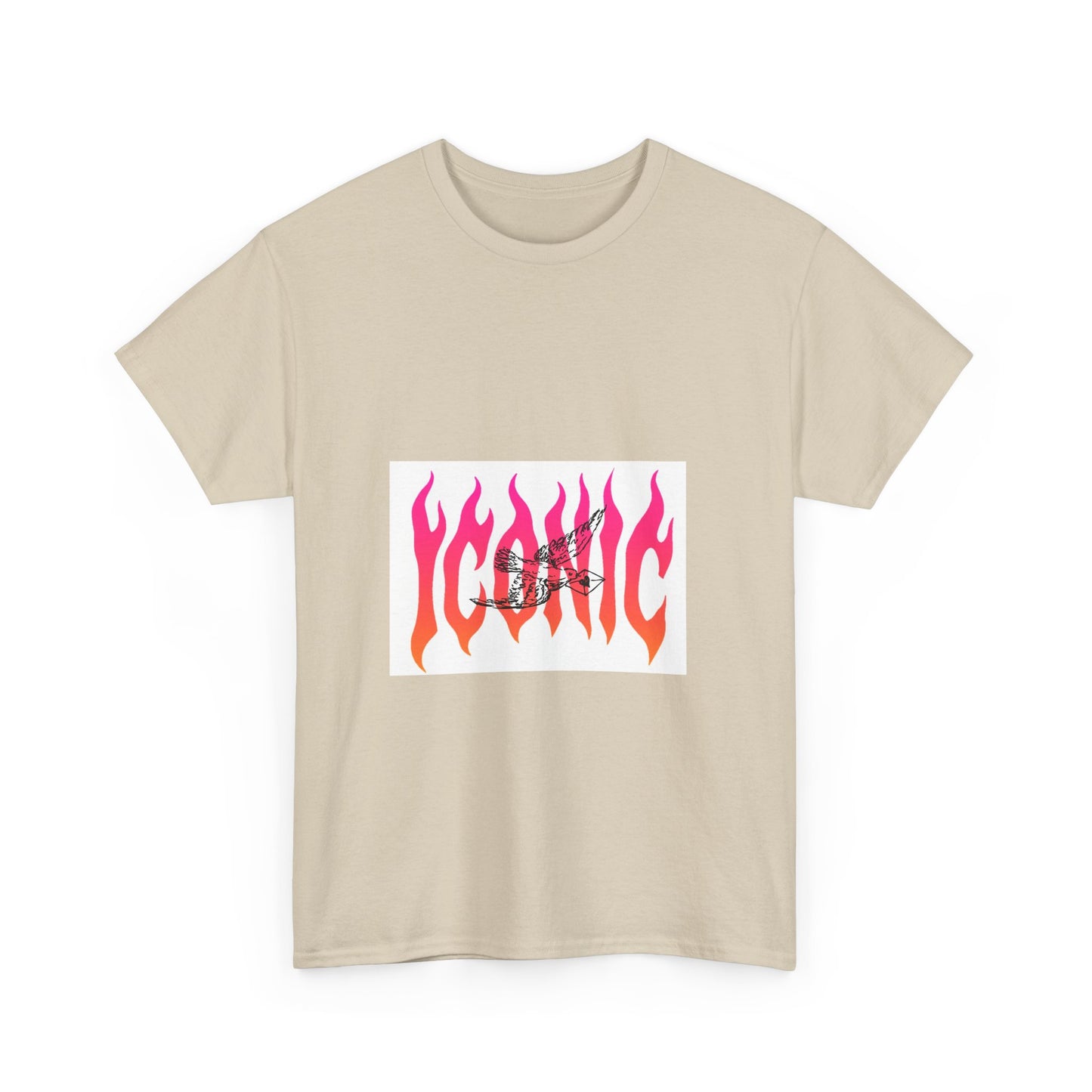 Flame Flight Iconic Unisex Heavy cotton tee
