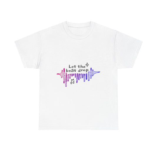 Bold Beats Visualizer Unisex Heavy cotton tee