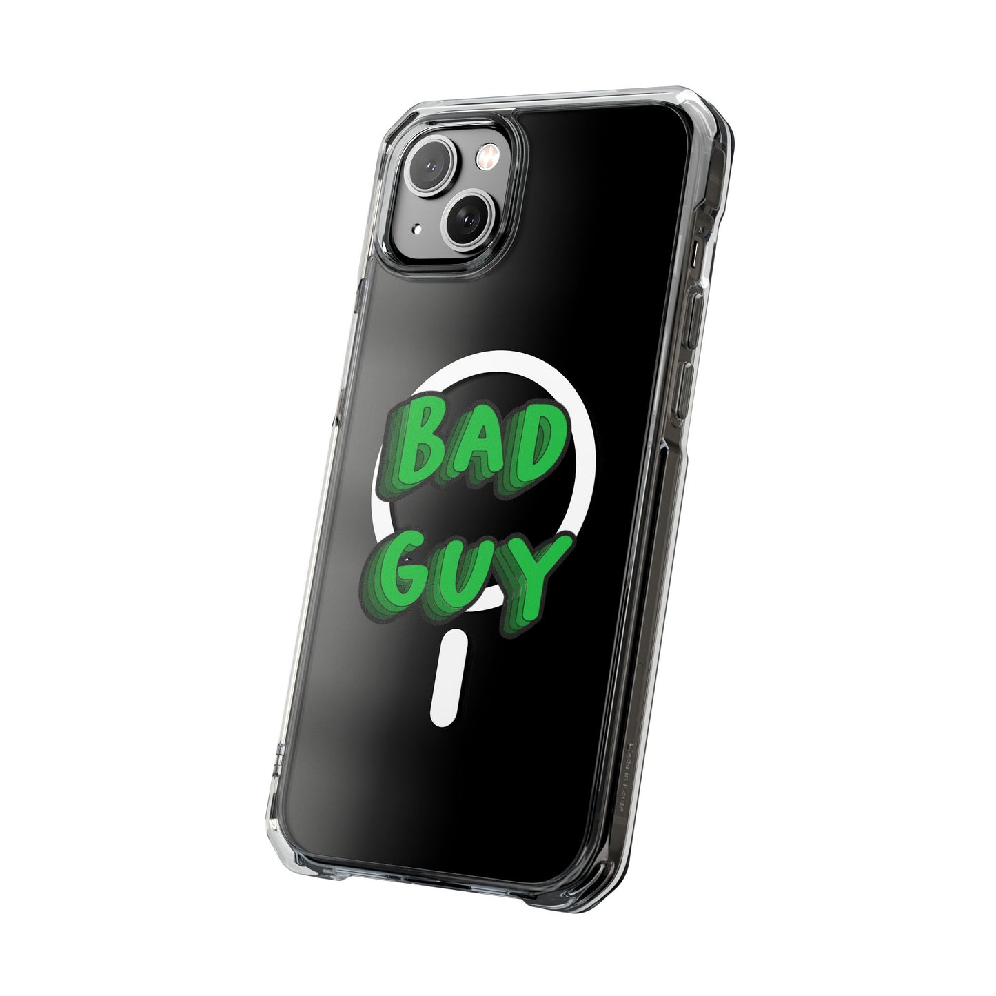 Bold 3D Bad Mood Magnetic Clear Impact Case