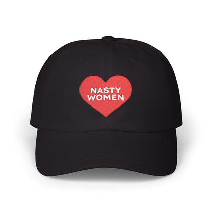 Nasty Women Heart Classic Dad Cap