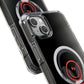 Smiley Beats Graphic Magnetic Clear Impact Case