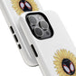 Sunflower Mask Illustration Tough Magnetic Case
