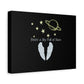 Starry Sky Wings Canvas