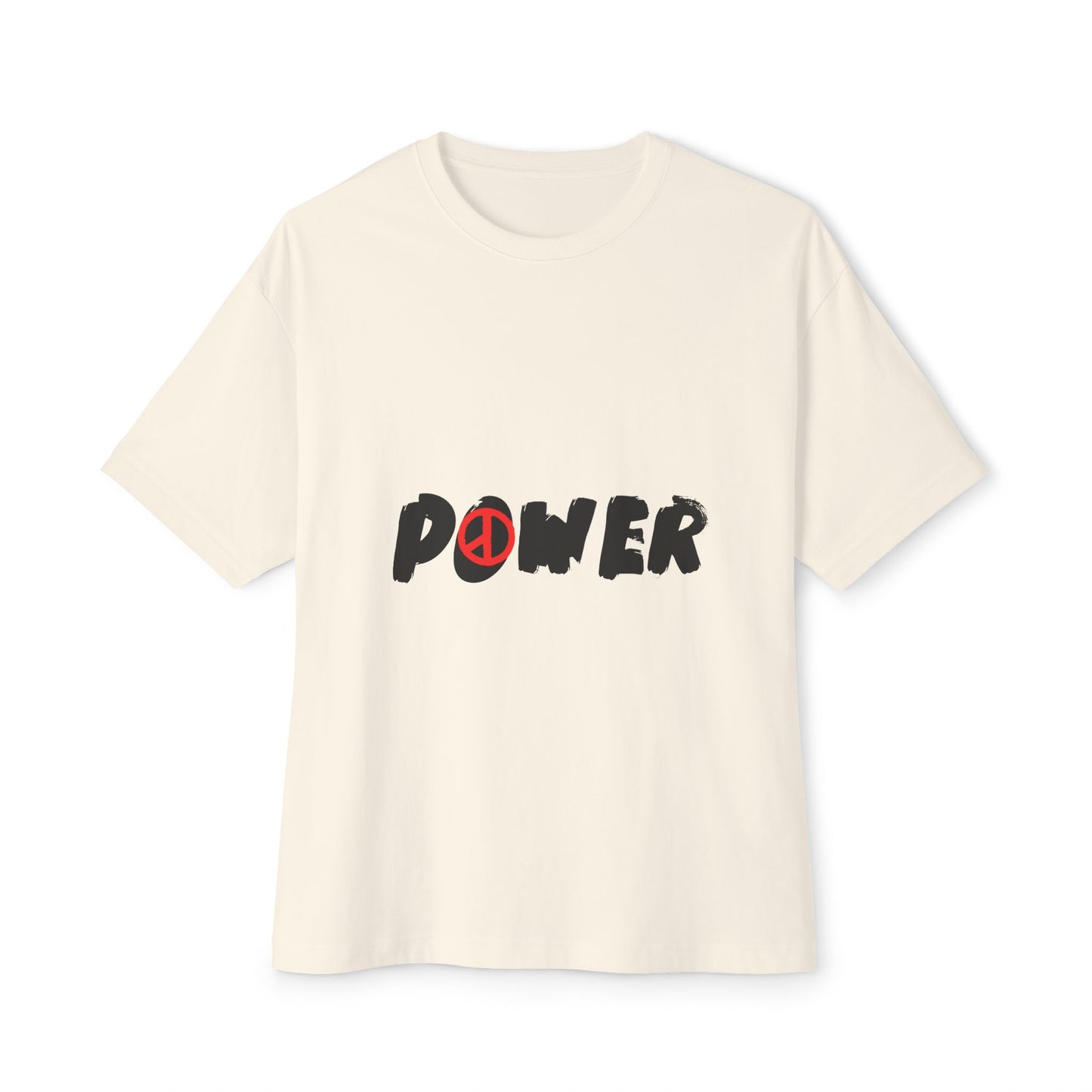 Peace Vibes Streetwear Unisex Oversized Boxy Tee