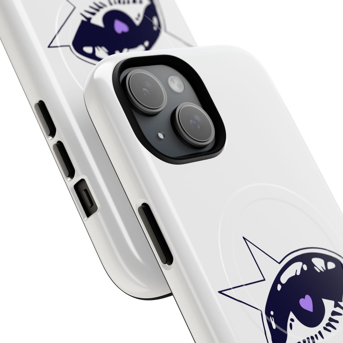 Purple Starry Eye Tough Magnetic phone case