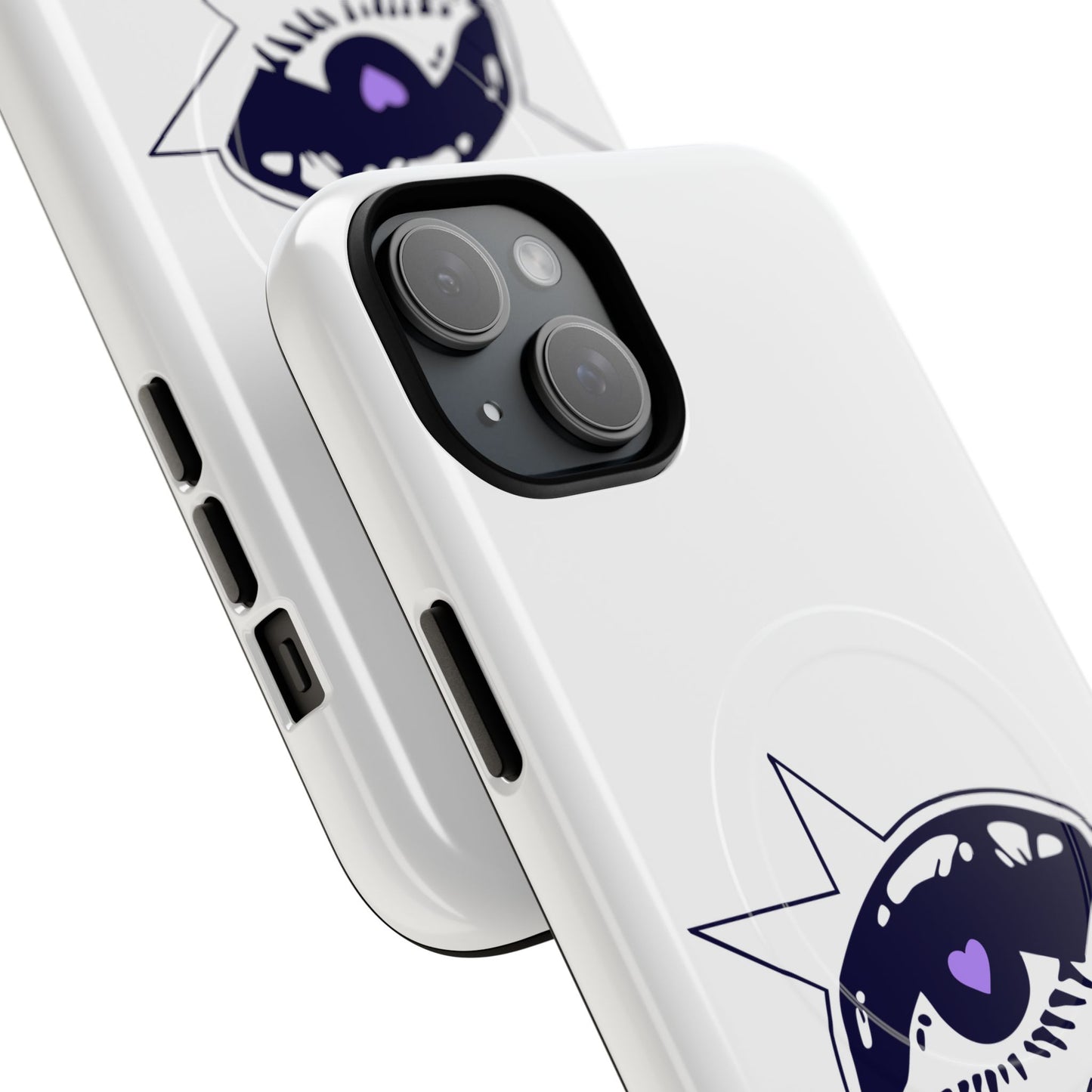 Purple Starry Eye Tough Magnetic phone case