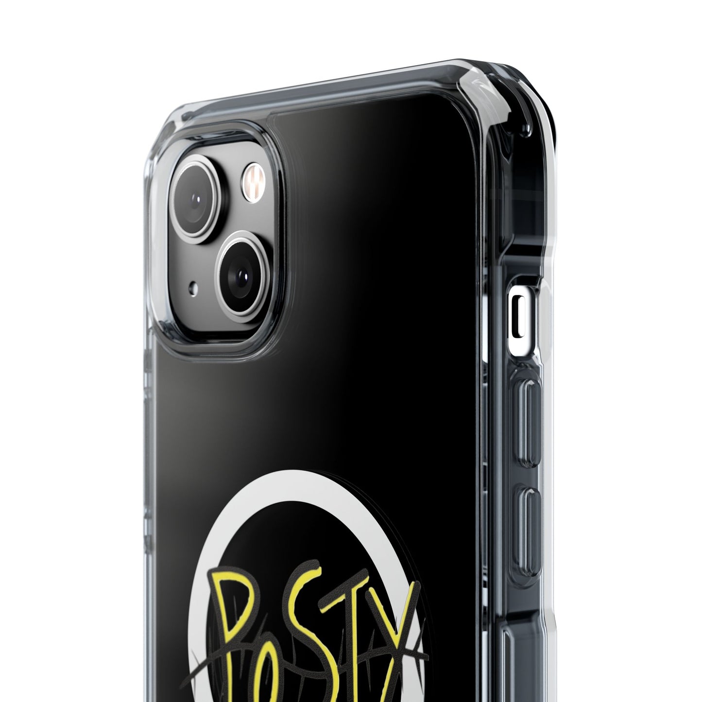 Abstract Black Barbed Wire Magnetic Impact Case