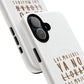 Hustle Over Tears Tough Magnetic case