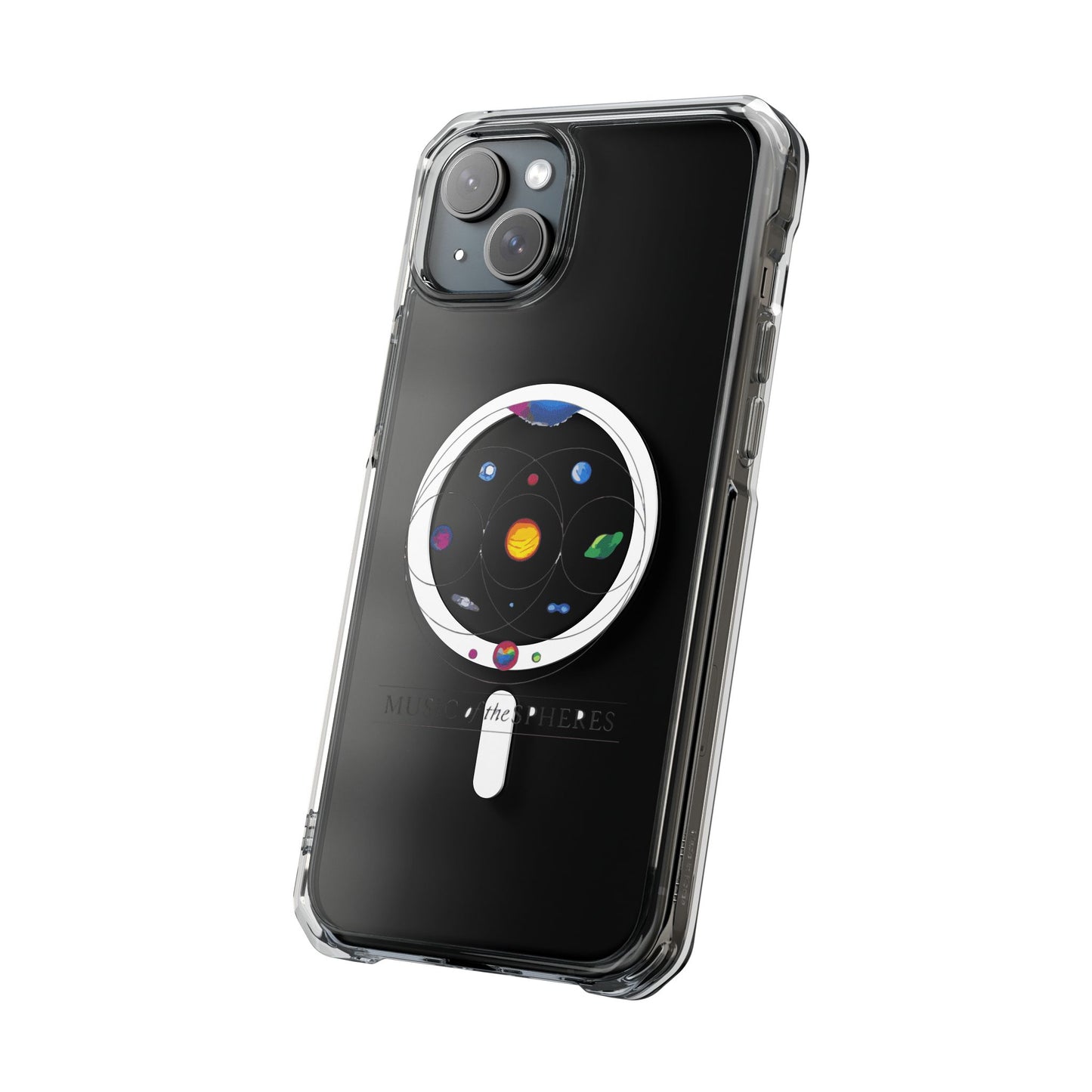 Colorful Planetary Orbit Diagram Magnetic Clear Impact case