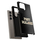 Tough Samsung Case (S20–S25) – Post Malone Bold Design