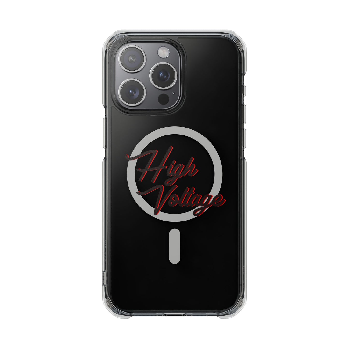 High Voltage Vibe Magnetic Clear Impact case
