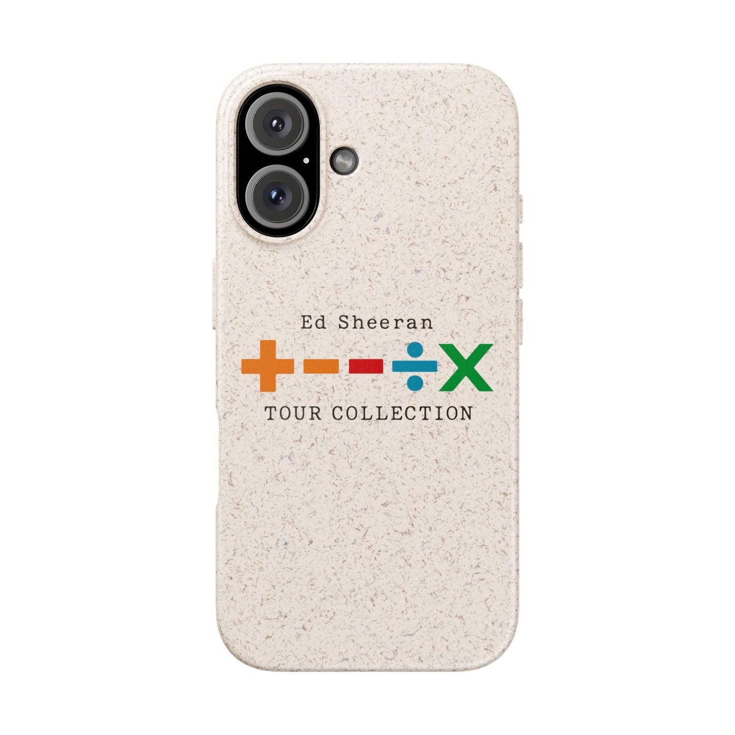 Biodegradable Cases for iPhone 12 to 16 Pro Max Showcasing – Ed Sheeran Edition