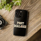 Tough iPhone Case (12–16 Pro Max) – Post Malone Bold Design
