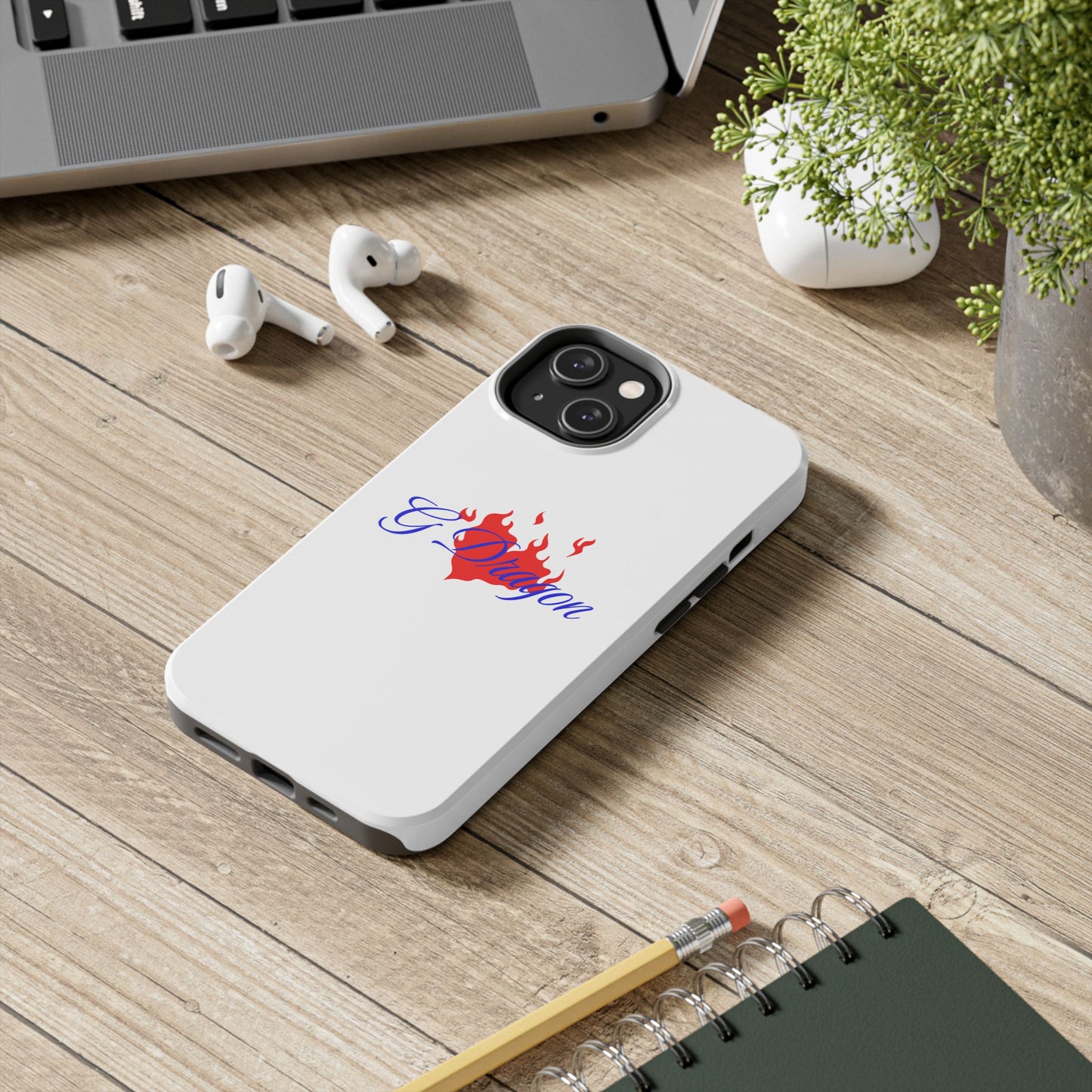 Heart on Fire Bold Script Tough Magnetic Case