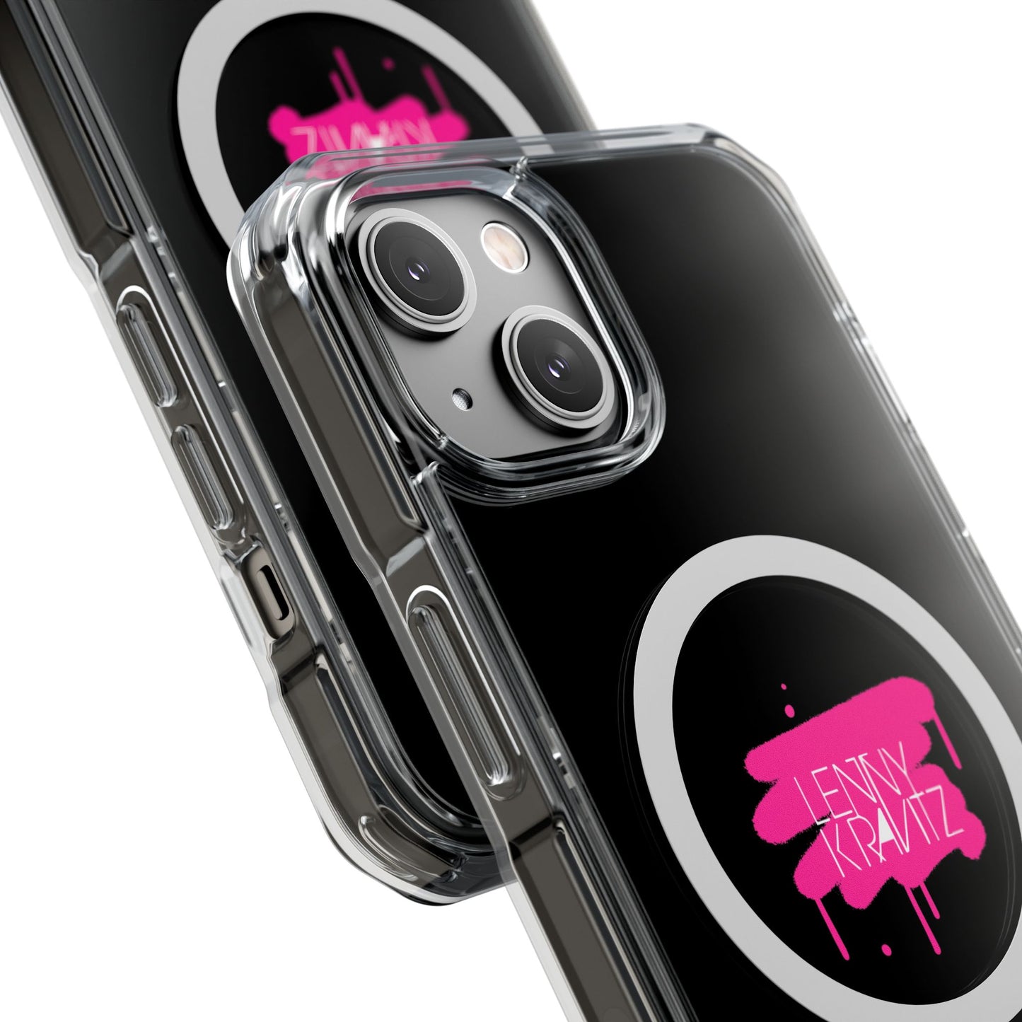 Electric Graffiti Drip Magnetic clear Impact case