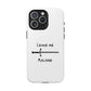 Yellow Outline Graffiti Tough Magnetic Case