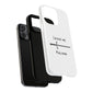 Yellow Outline Graffiti Tough Magnetic Case