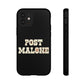 Tough iPhone Case (12–16 Pro Max) – Post Malone Bold Design