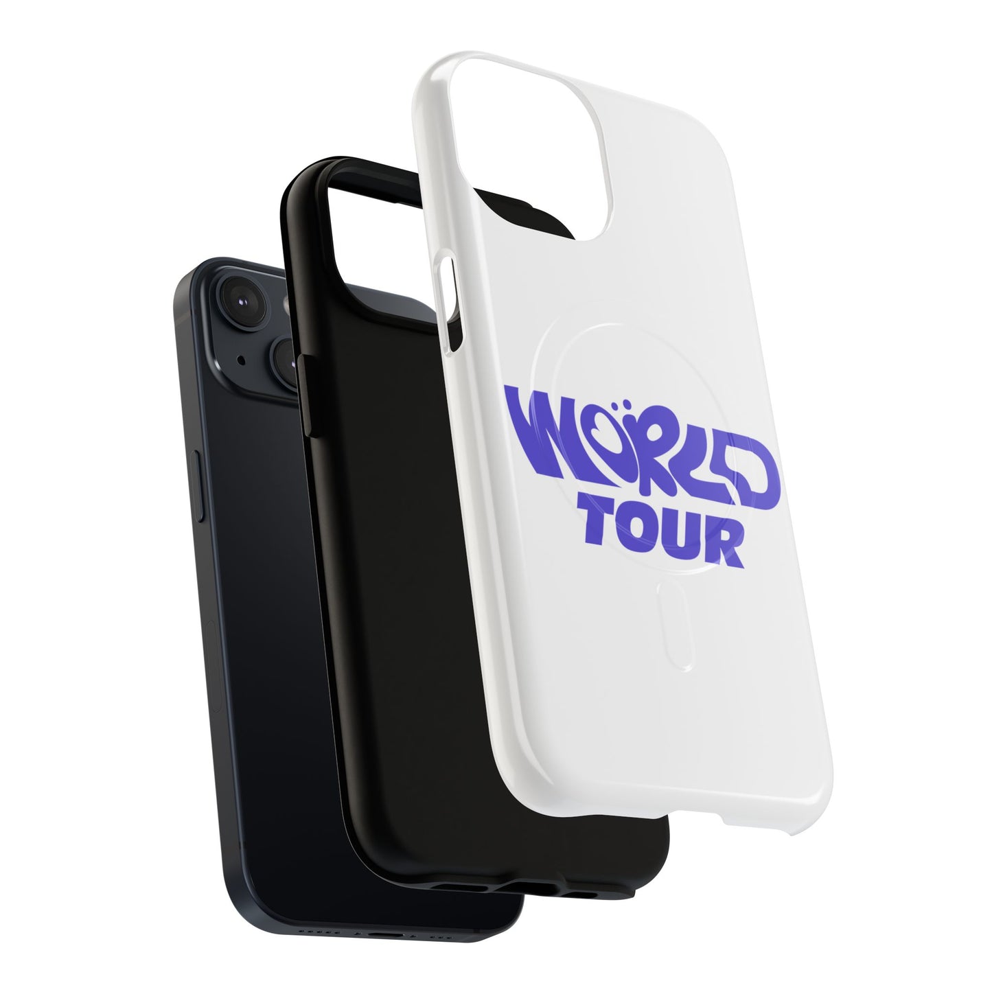World Tour Bubble Letter Tough Magnetic phone case