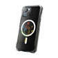 Minimalist Divide Symbol with Brush Magnetic Clear Impact Case