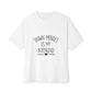 Muted Bloom Unisex Oversized Boxy Tee