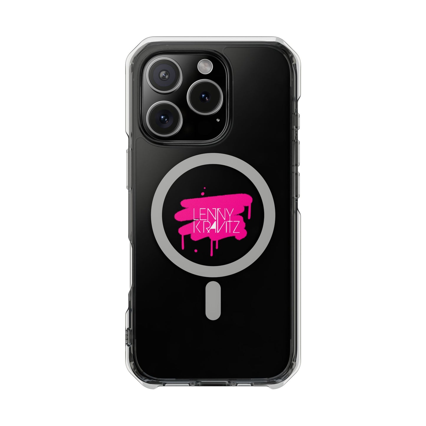 Electric Graffiti Drip Magnetic clear Impact case