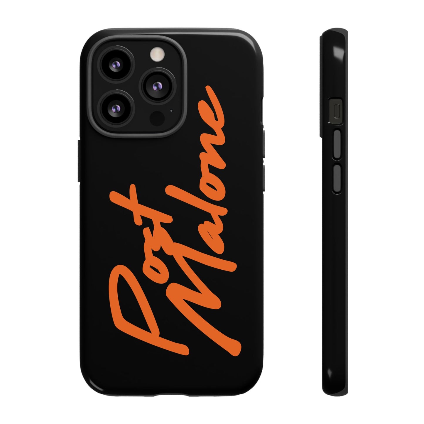 Tough iPhone Case (12–16 Pro Max) – Post Malone Name Design