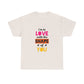 Orange Divide Symbol Unisex Heavy Cotton Tee