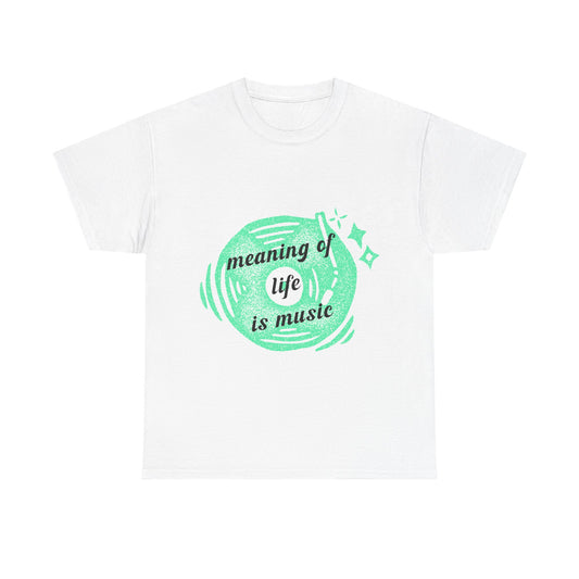 Vinyl Dreams Speak Unisex Heavy cotton tee