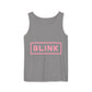 Minimal BLINK Logo – Dyed Tank Top